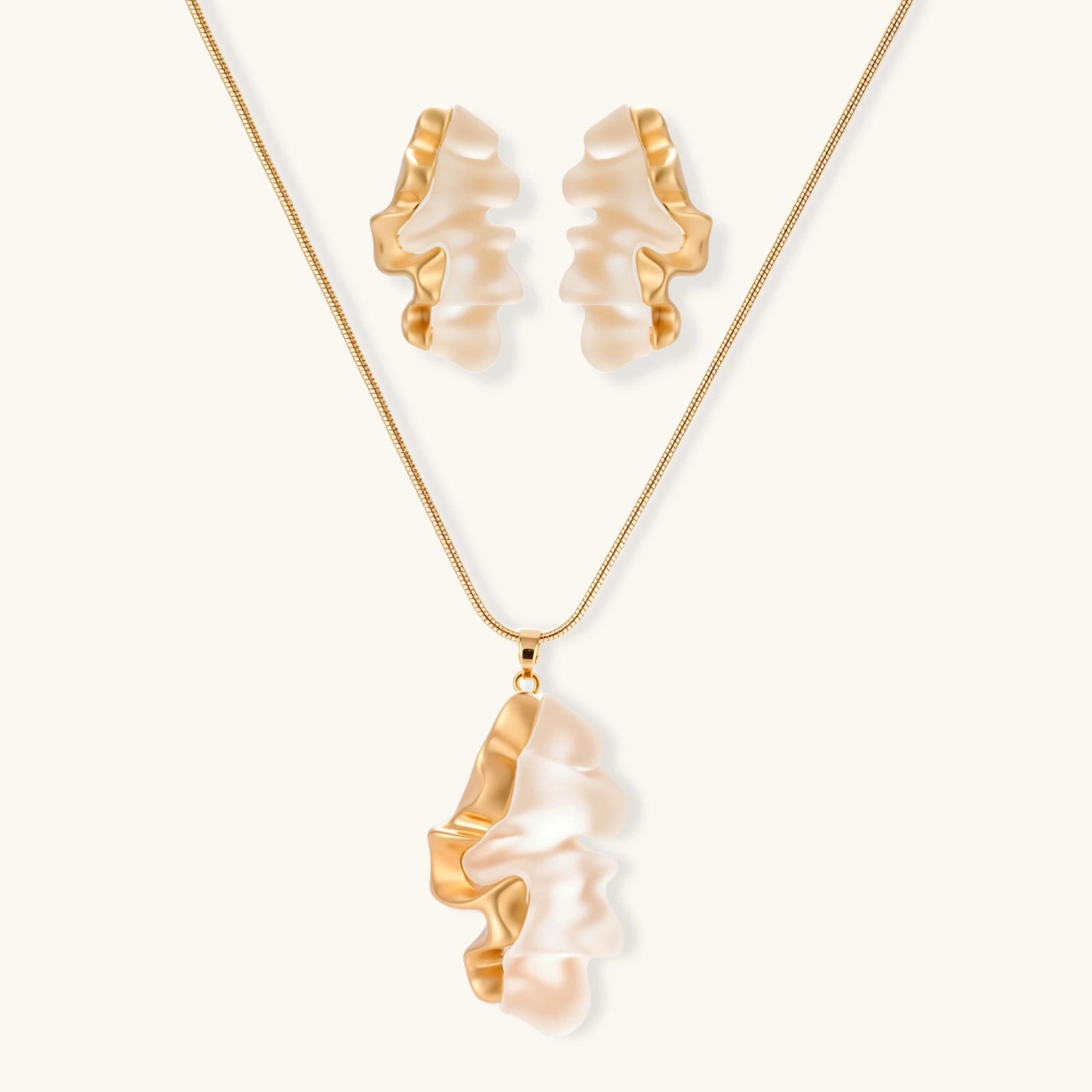 Fließende Träume Schmuckset Detailansicht – Jewelry Sets – ESTID