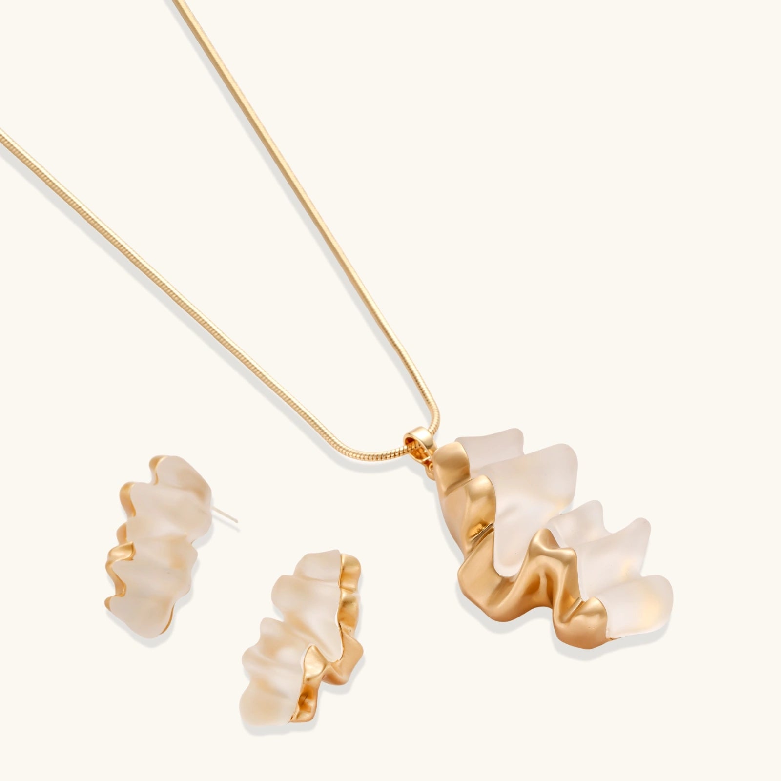 Fließende Träume Schmuckset Ansicht 3 – Jewelry Sets – ESTID