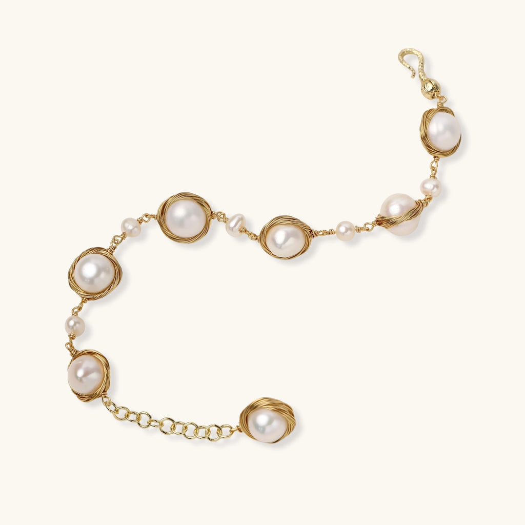 Perlen-Garten-Armband Ansicht 3 – Bracelets – ESTID