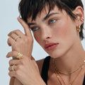 Goldene Stunde Creolen – Earrings – ESTID