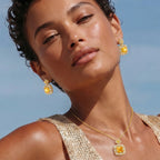 Goldenes Quadrat Luxus-Set – Jewelry Sets – ESTID