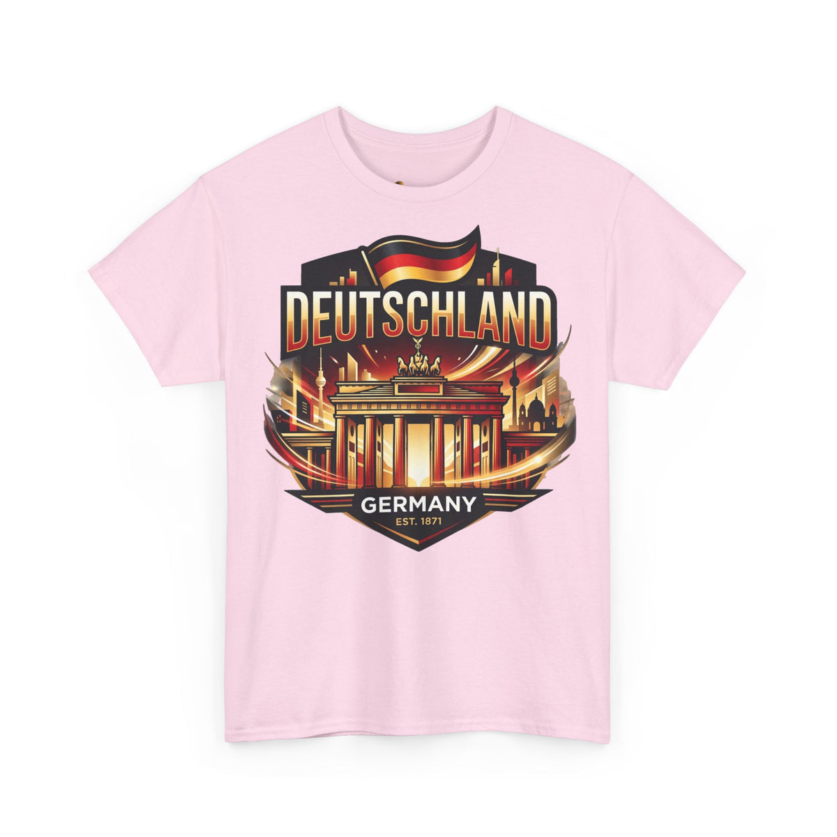 Deutschland Vintage Brandenburg-Tor T-Shirt – Reise-, Fußball- und Heimatstolz Ansicht 11 – T-Shirt – ESTID