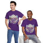Faith Over Fear T-Shirt – Inspirierendes christliches Shirt mit Kreuz & Wolken