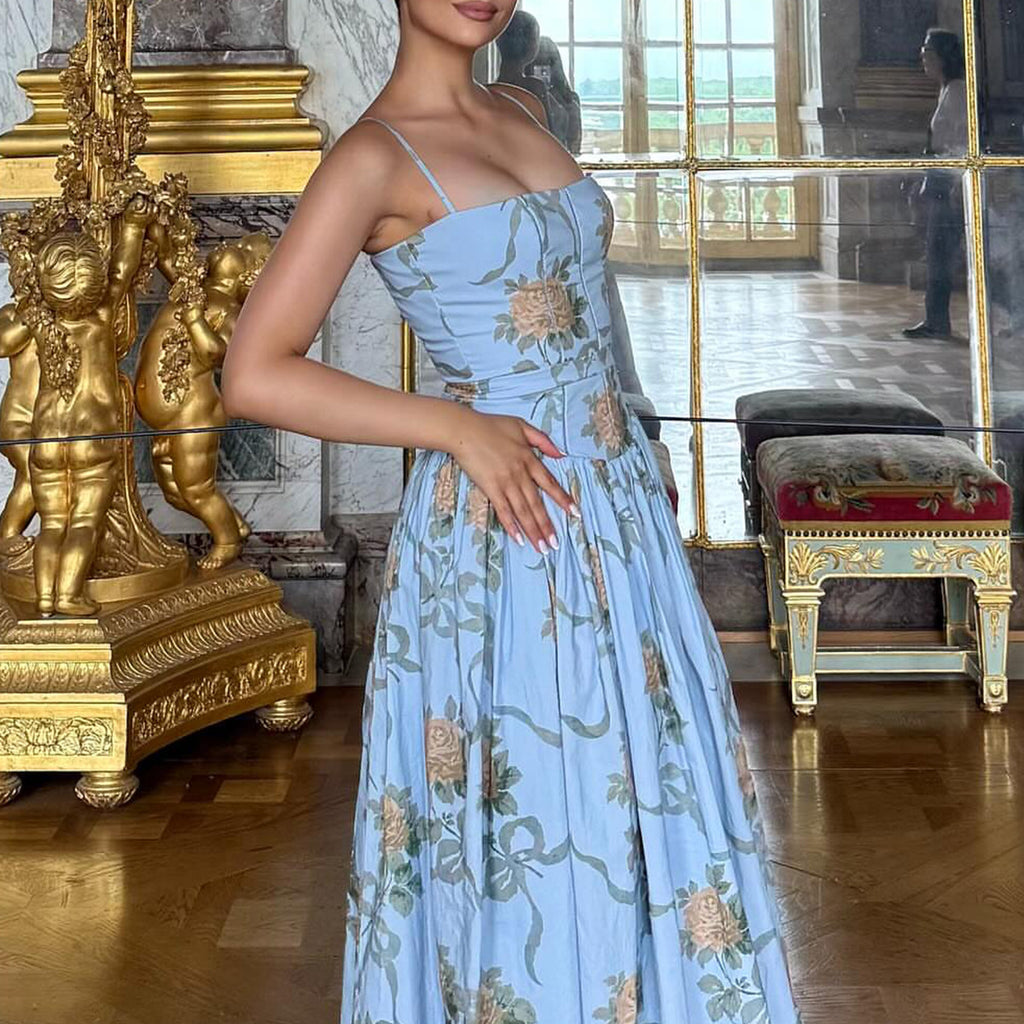ESTID Damen Maxikleid „Flora Romance“ – Elegantes Corsagenkleid mit floralem Print Ansicht 44 – maxikleid – ESTID