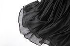 Damen Seidenkleid mit Puffärmeln | Luftsüßes Boho Maxikleid Ansicht 25 – Kleid – ESTID