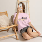 ESTID Unisex Shirt | Jesus Fisch Bibel Wortwolke