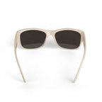 Matte Sonnenbrille in elegantem Beige ESTID Ansicht 5 – Sunglasses – ESTID