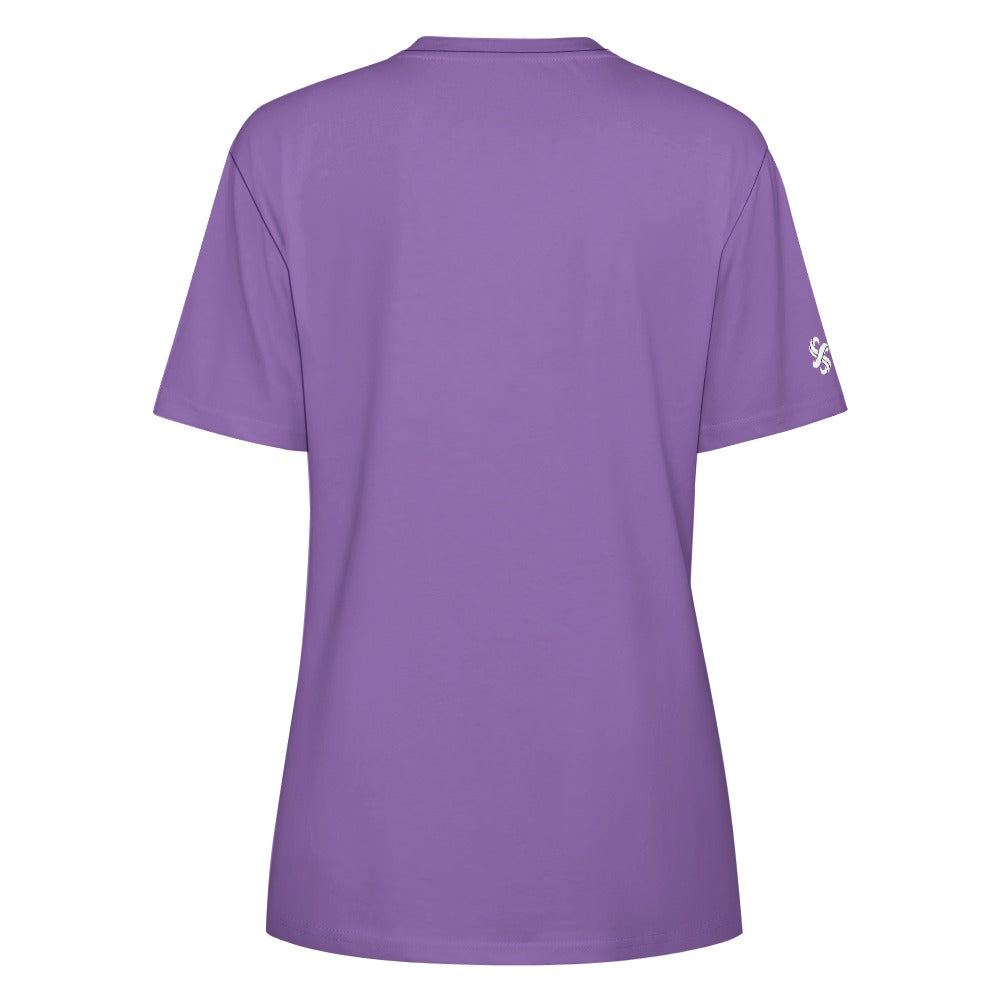 Damen T-Shirt aus reiner Baumwolle mit „LOVE“ Ansicht 8 – T-SHIRT – ESTID