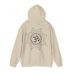 Lotus-Mandala-Hoodie mit Om-Symbol – Spirituelles Yoga-Sweatshirt ESTID Ansicht 15 – Hoodie – ESTID