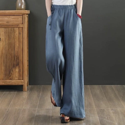 Luftige Damen Sommer Stoffhose Ansicht 10 – hosen – ESTID