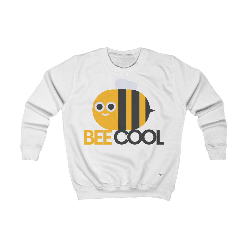 Kinder-Sweatshirt „Bee Cool“ – Niedlicher Bienen-Pullover für Kinder