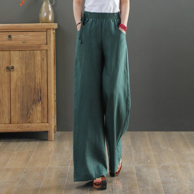 Luftige Damen Sommer Stoffhose Ansicht 12 – hosen – ESTID