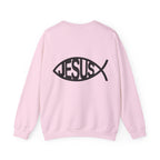 Unisex Heavy Blend Sweatshirt mit Psalm 23 & markantem Backprint ESTID Ansicht 14 – Sweatshirt – ESTID
