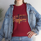 ESTID Unisex Shirt | Jesus Fisch Bibel Wortwolke