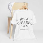 ESTID Damen Statement T-Shirt | "REAL APPAREL CO."