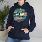 Urlaub Hoodie – Tropischer Palm Sunset Kapuzenpullover