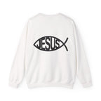Unisex Heavy Blend Sweatshirt mit Psalm 23 & markantem Backprint ESTID Ansicht 8 – Sweatshirt – ESTID