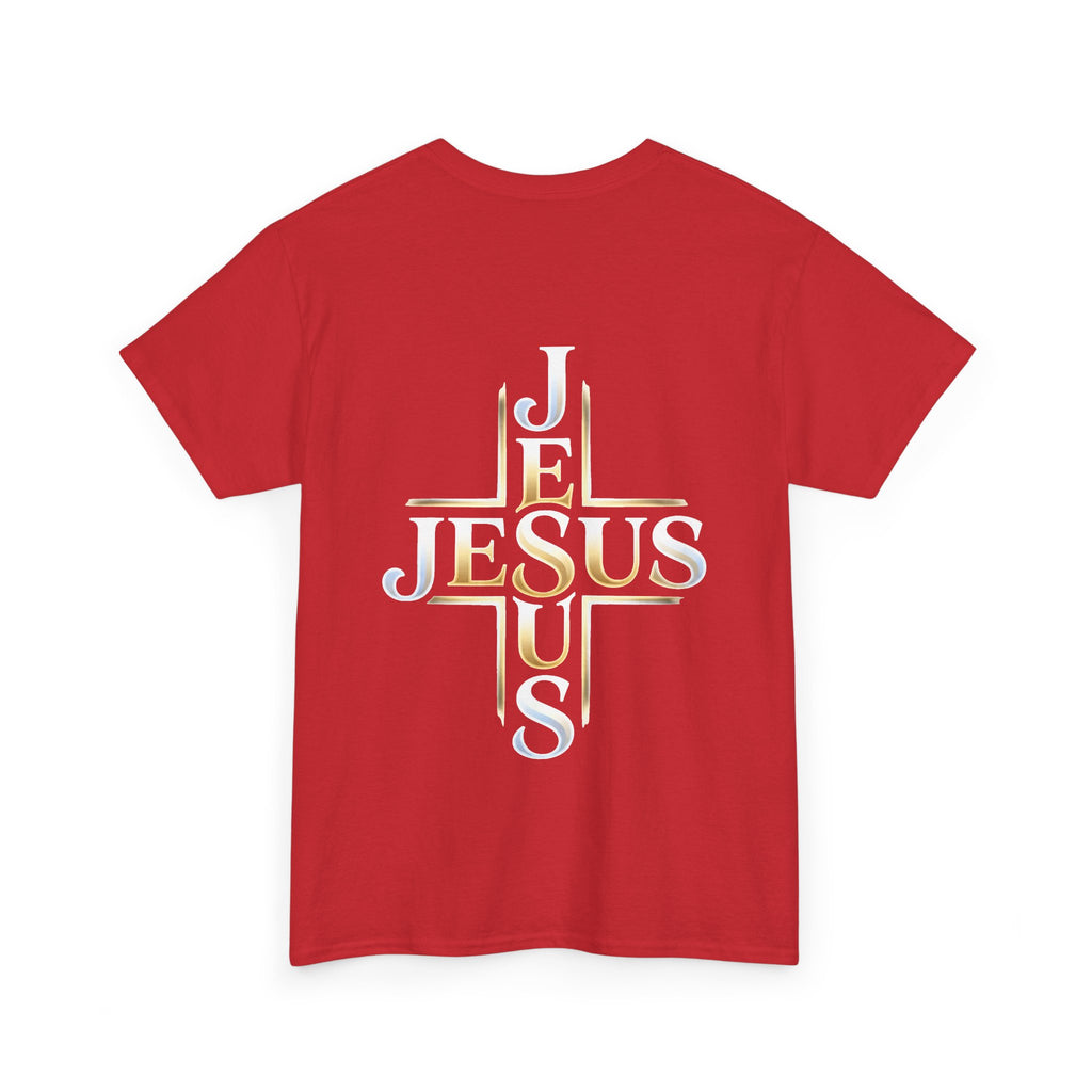 Faith Over Fear T-Shirt – „Glaube statt Angst“ Christian Cross Tee