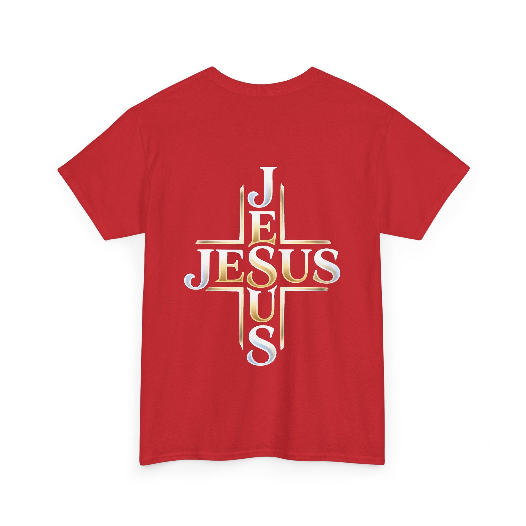 Faith Over Fear T-Shirt – „Glaube statt Angst“ Christian Cross Tee