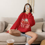Faith Over Fear Crewneck Sweatshirt – Christliches Kreuz & Jesus Pullover
