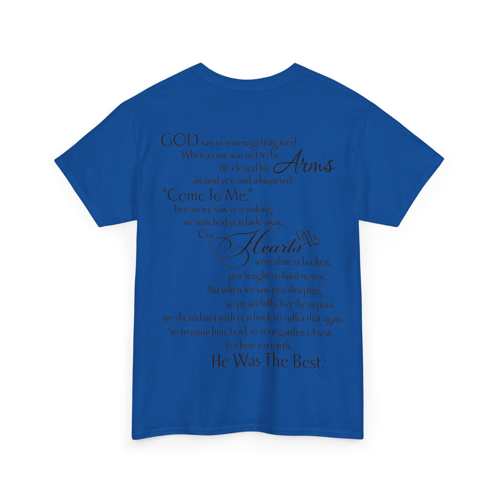 ESTID „God Saw You Were Getting Tired“ Unisex T-Shirt Ansicht 48 – T-Shirt – ESTID