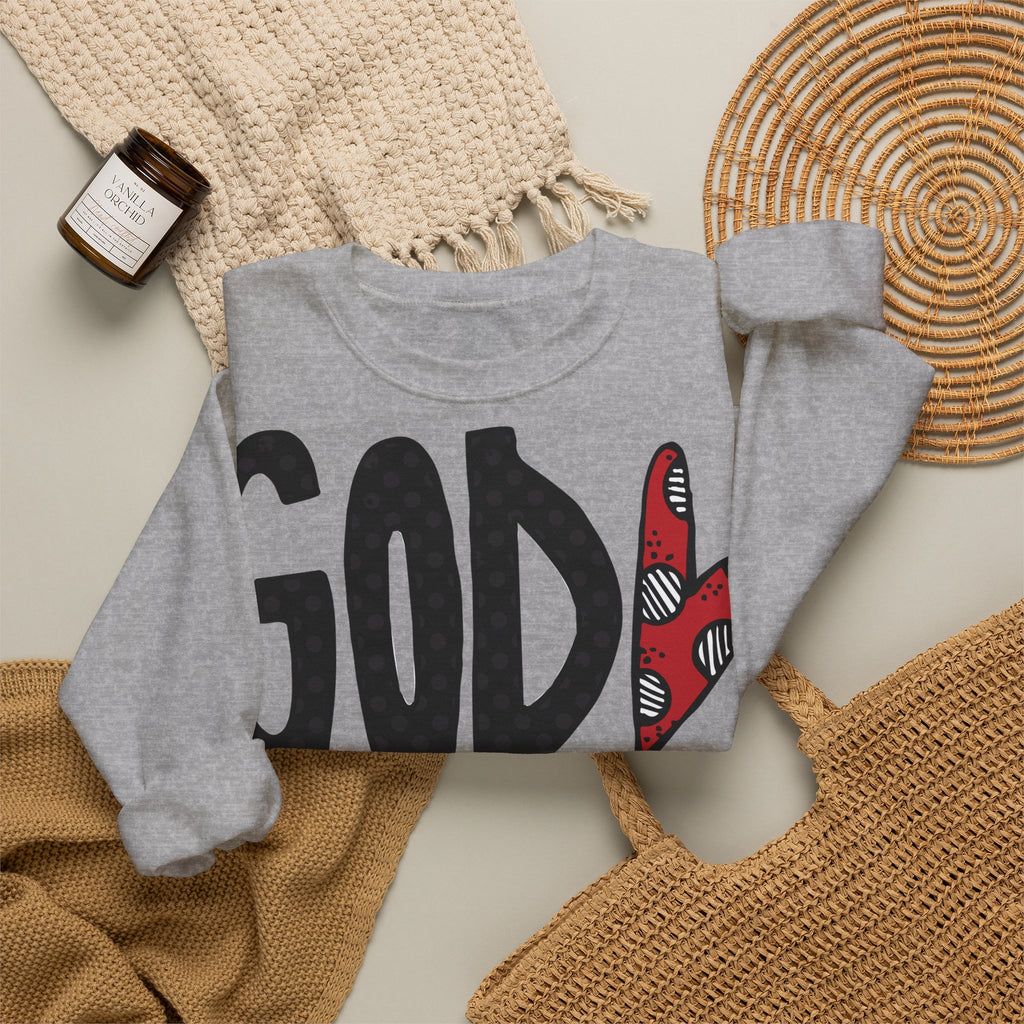 Gott liebt Seine Kinder Sweatshirt – Faith-Crewneck für Kinder und Familie Ansicht 27 – Sweatshirt – ESTID