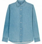 Lässiges Damen Jeanshemd Langarm | Casual Denim Style