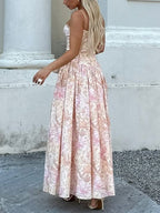 ESTID Damen Maxikleid „Flora Romance“ – Elegantes Corsagenkleid mit floralem Print Ansicht 16 – maxikleid – ESTID