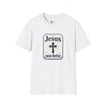 Unisex T-Shirt mit Aufschrift "Jesus mein Retter" ESTID Ansicht 3 – T-Shirt – ESTID
