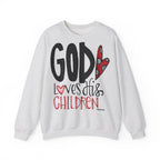 Gott liebt Seine Kinder Sweatshirt – Faith-Crewneck für Kinder und Familie Ansicht 8 – Sweatshirt – ESTID