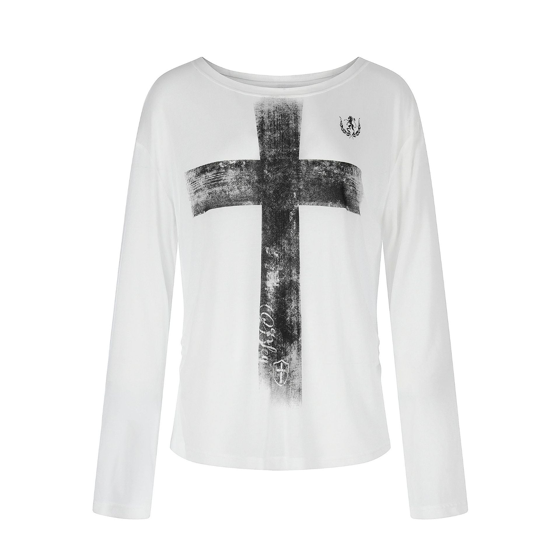 Damen Print Longsleeve | Urban Gothic & Grunge Shirt – T-Shirt – ESTID