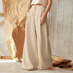 Elegante Wide-Leg Stoffhose Ansicht 9 – hosen – ESTID