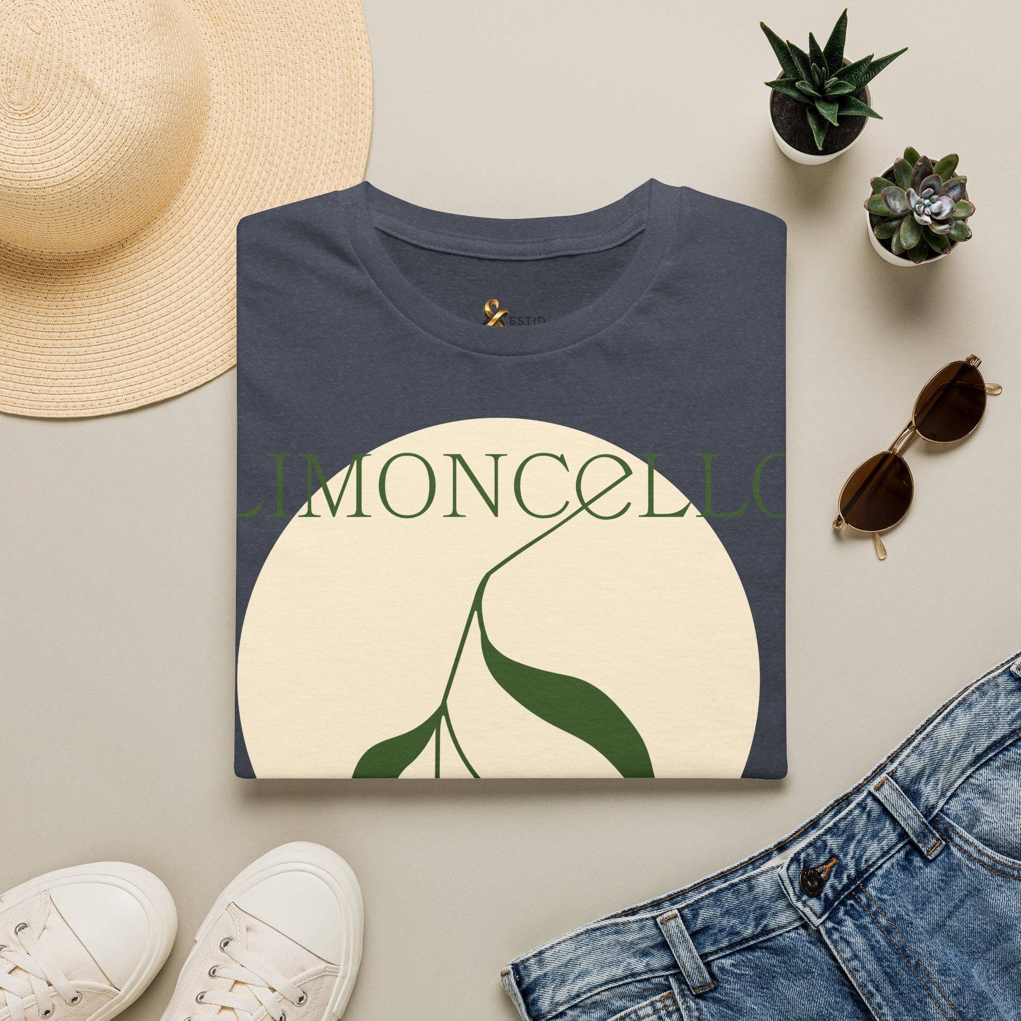 Limoncello Zitrone T-Shirt Ansicht 13 – T-Shirt – ESTID