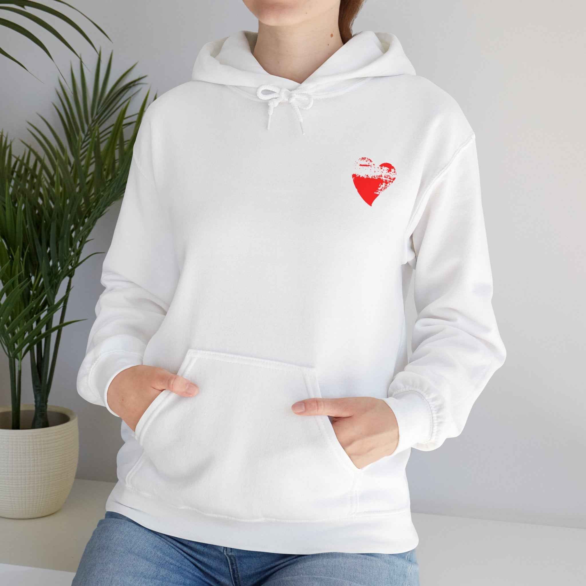 ESTID Damen Kapuzenpullover | Spruch Backprint & Herz-Print Ansicht 3 – Hoodie – ESTID