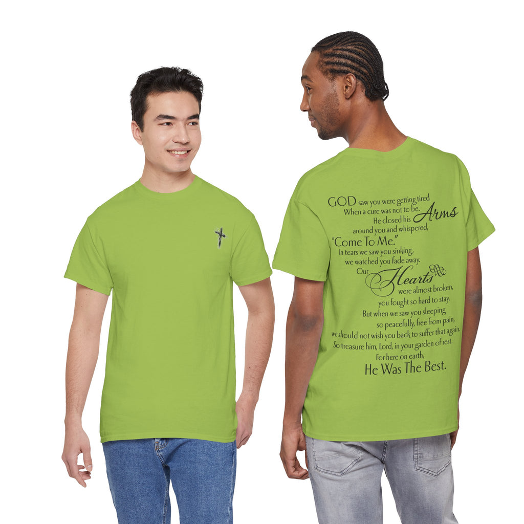ESTID „God Saw You Were Getting Tired“ Unisex T-Shirt Ansicht 7 – T-Shirt – ESTID