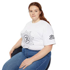 Spiritual Om Mandala Bio-Baumwoll T-Shirt | Damen & Herren Ansicht 16 – T-Shirt – ESTID