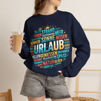 Tropical Palm Sunset Sweatshirt – Beach Vacation Crewneck