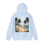 Urlaub Hoodie – Tropischer Palm Sunset Kapuzenpullover