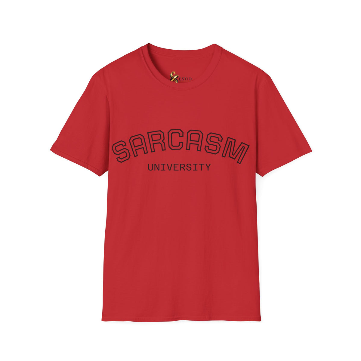 Sarcasm University T-Shirt — Funny Collegiate Graphic Tee Ansicht 14 – T-Shirt – ESTID