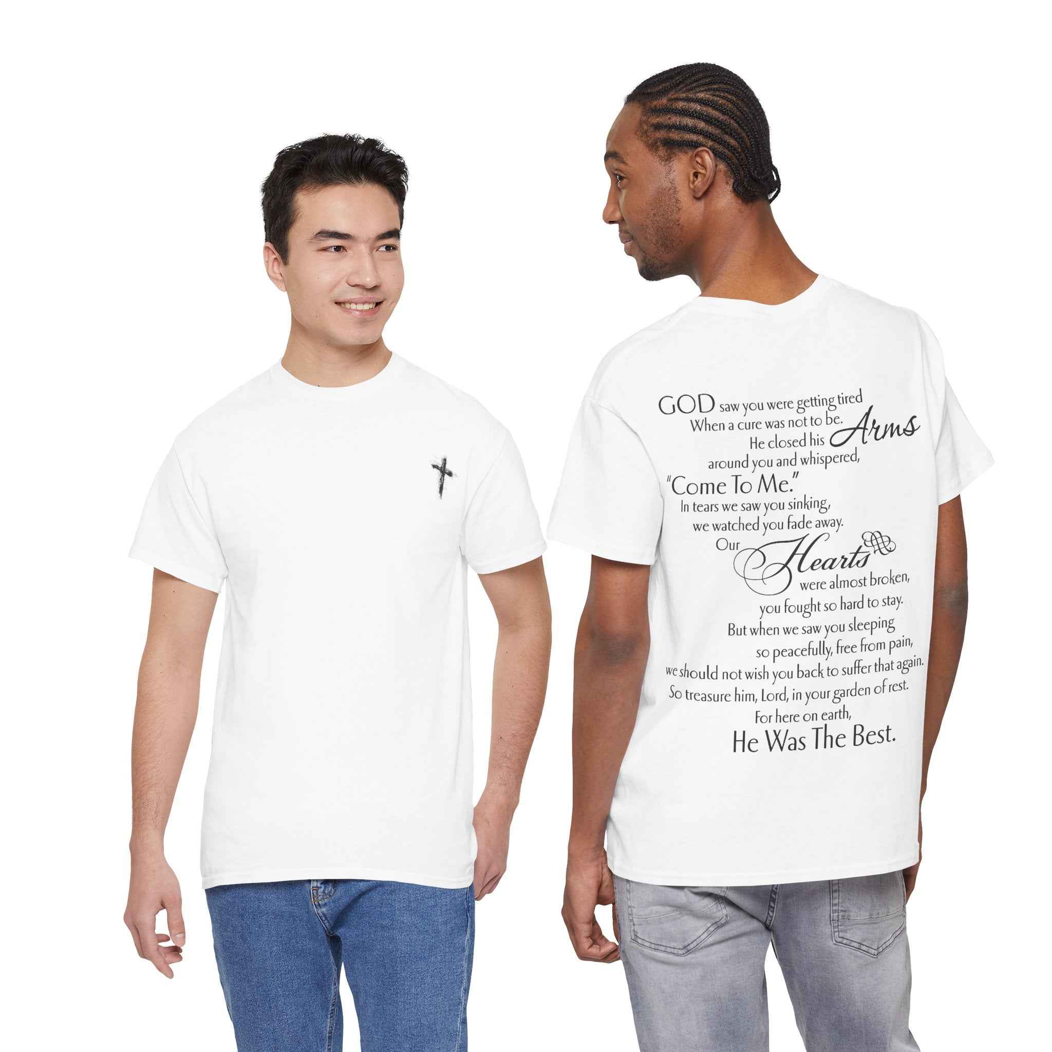 ESTID „God Saw You Were Getting Tired“ Unisex T-Shirt Ansicht 4 – T-Shirt – ESTID