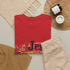 ESTID Unisex Shirt | Jesus Fisch Bibel Wortwolke