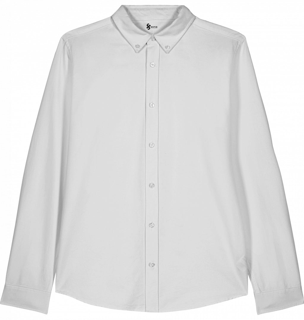 Nachhaltiges Herren Oxford Hemd Langarm | ESTID Premium Cotton