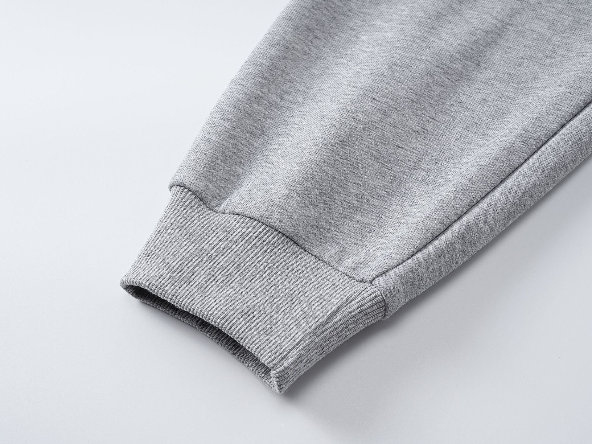 Minimalistischer Herren Rundhals-Pullover in Oversized Optik | Grau & Schwarz Ansicht 14 – pullover – ESTID