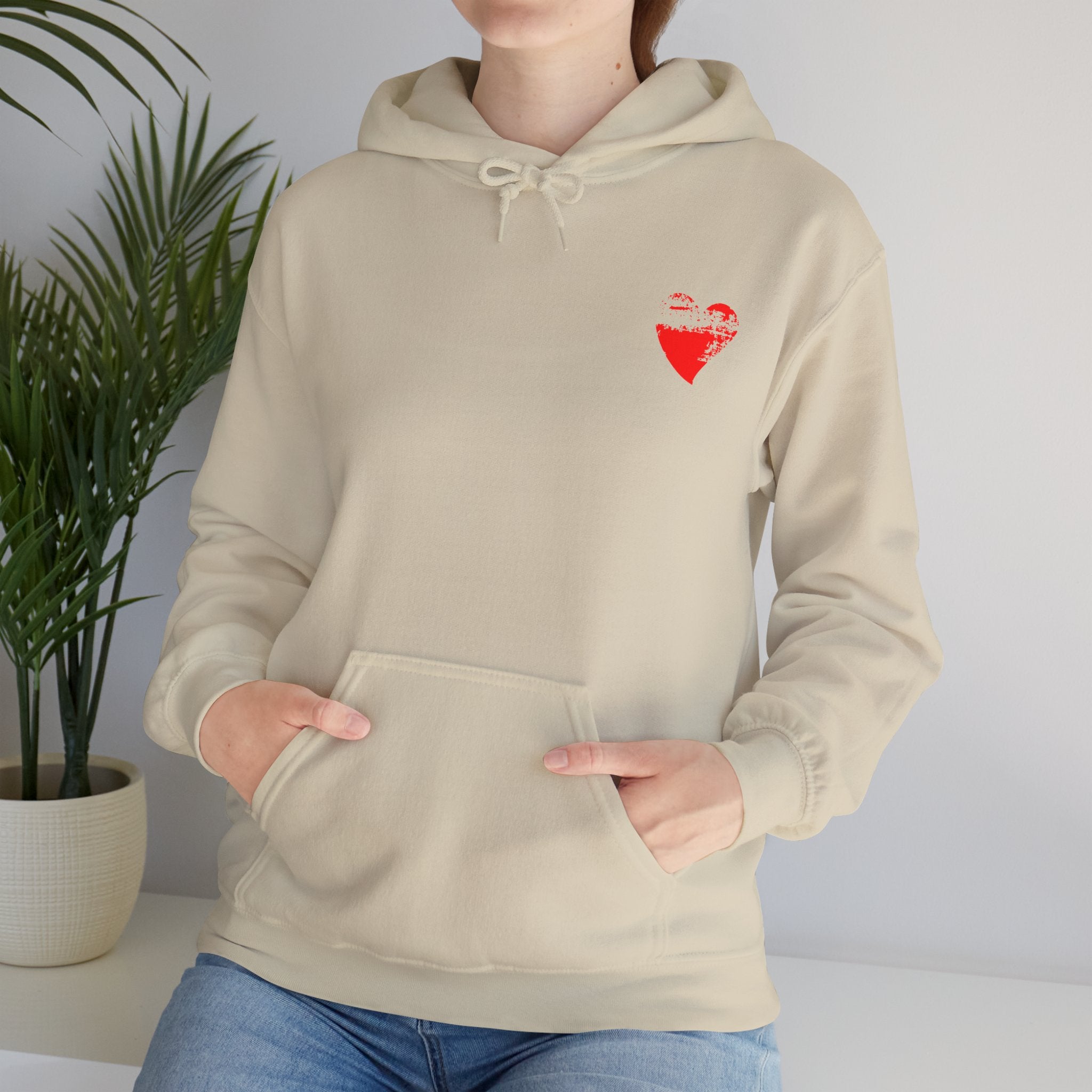ESTID Damen Kapuzenpullover | Spruch Backprint & Herz-Print Ansicht 5 – Hoodie – ESTID