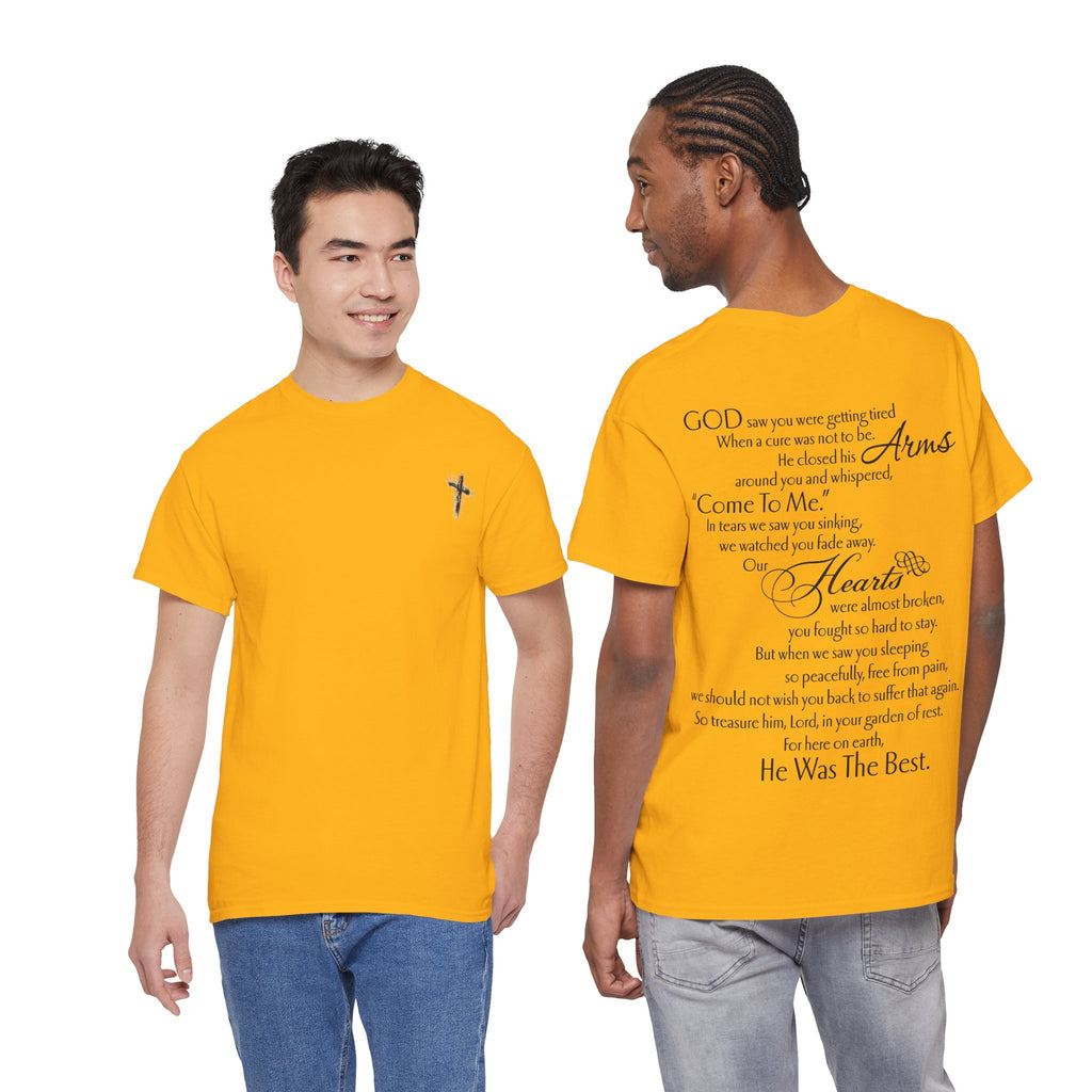ESTID „God Saw You Were Getting Tired“ Unisex T-Shirt Ansicht 5 – T-Shirt – ESTID