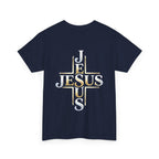Faith Over Fear T-Shirt – „Glaube statt Angst“ Christian Cross Tee