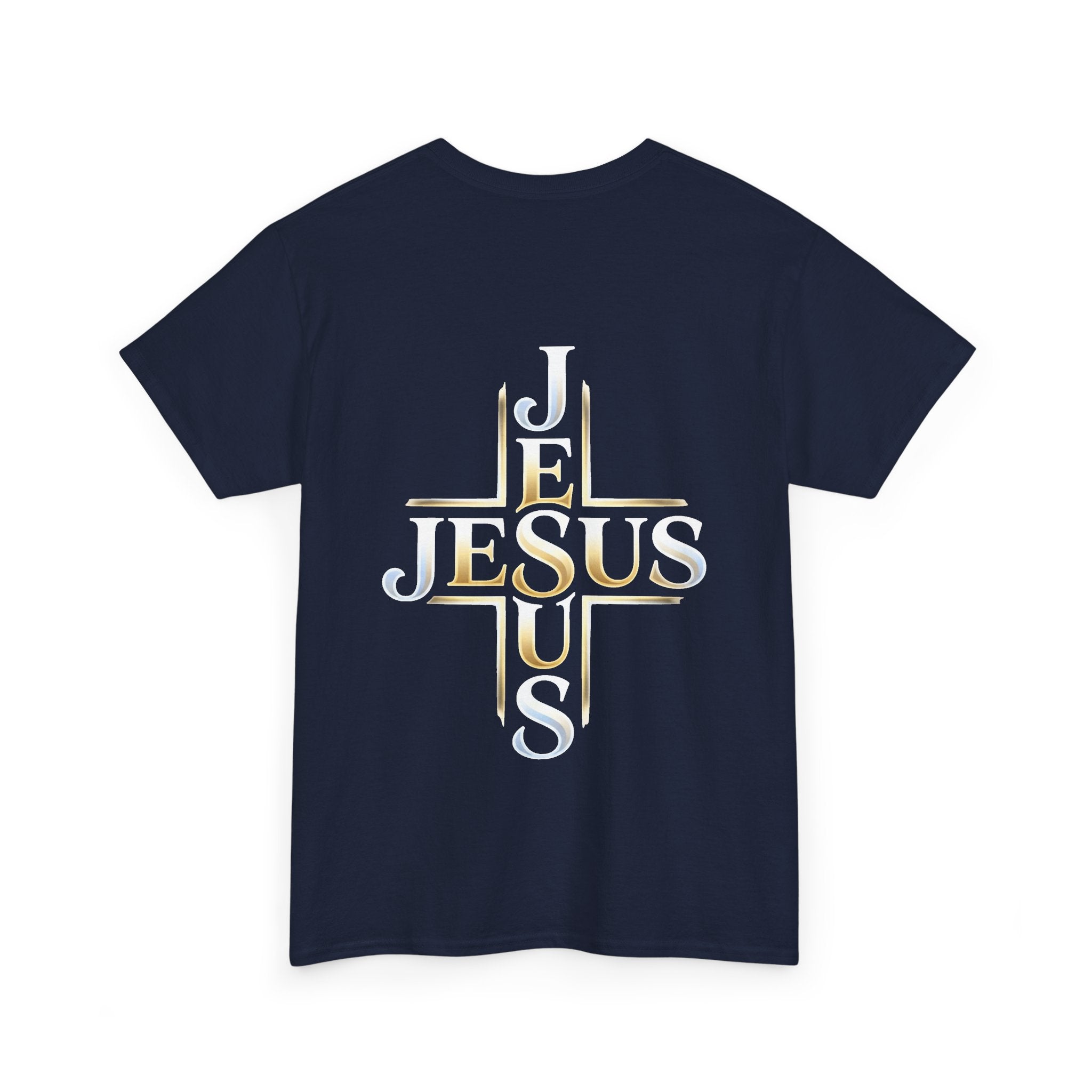 Faith Over Fear T-Shirt – „Glaube statt Angst“ Christian Cross Tee