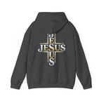 Faith Over Fear Hoodie – Jesus Kreuz Kapuzenpullover | Christliches Sweatshirt