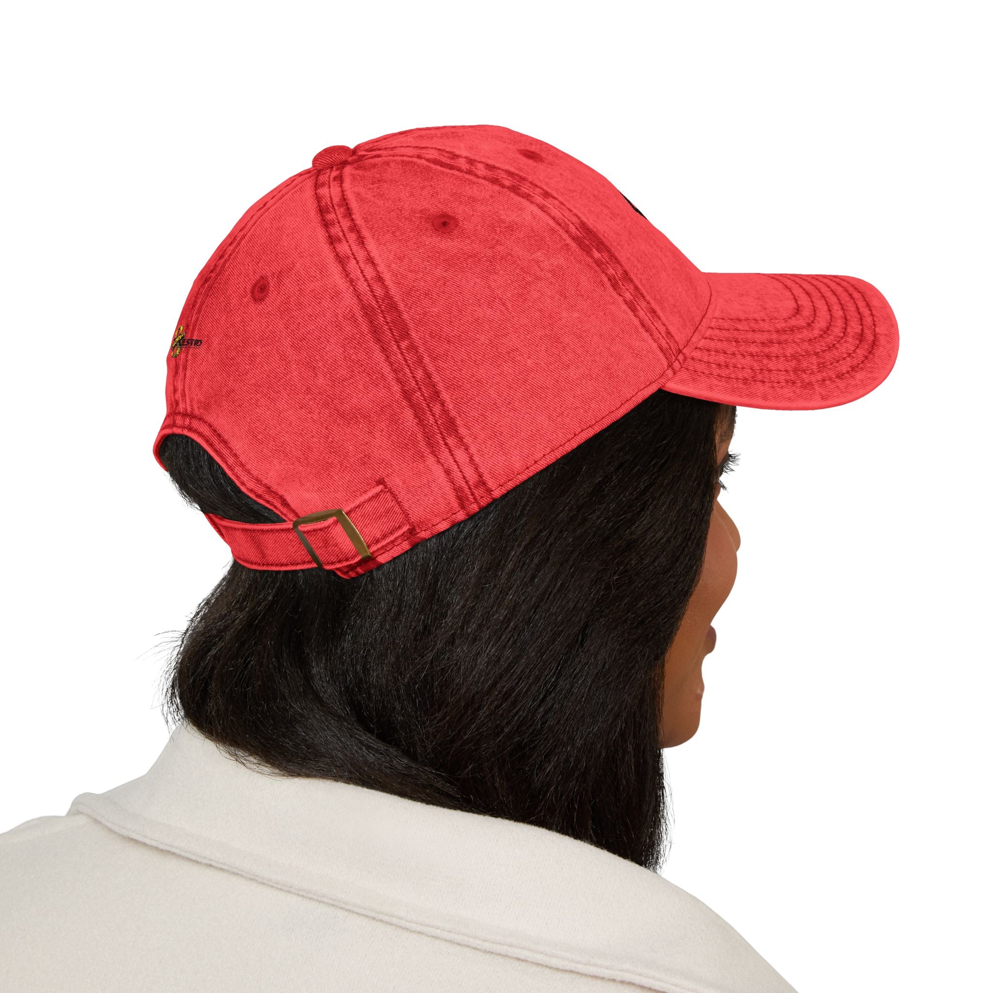 Christliche Vintage Twill Cap im Washed-Look ESTID Ansicht 6 – Hats – ESTID