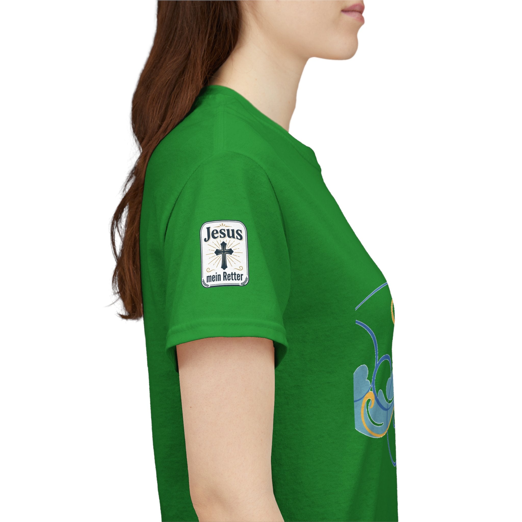 ESTID „Jesus mein Retter“ Unisex T-Shirt Ansicht 8 – T-Shirt – ESTID